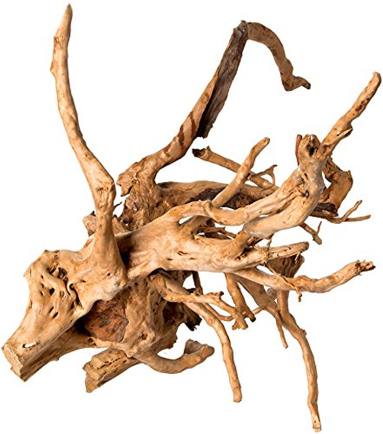 Aquarium Driftwood - 卸売水槽造景流木天然磨き上げ沈木装飾水槽流木