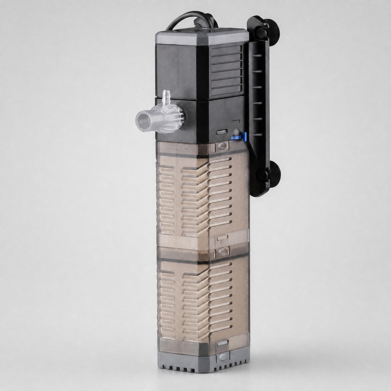 Aquarium Planted Tank Filter - 観賞魚用の水槽で使用する、フィルター付きの水中ポンプ。水の循環と水生植物への酸素供給に最適。