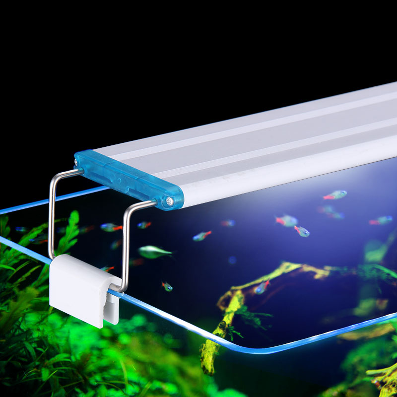 防水クリップ付きランプ拡張可能水槽用水槽用スーパースリムle - Aquarium Plant Light のレビューと価格