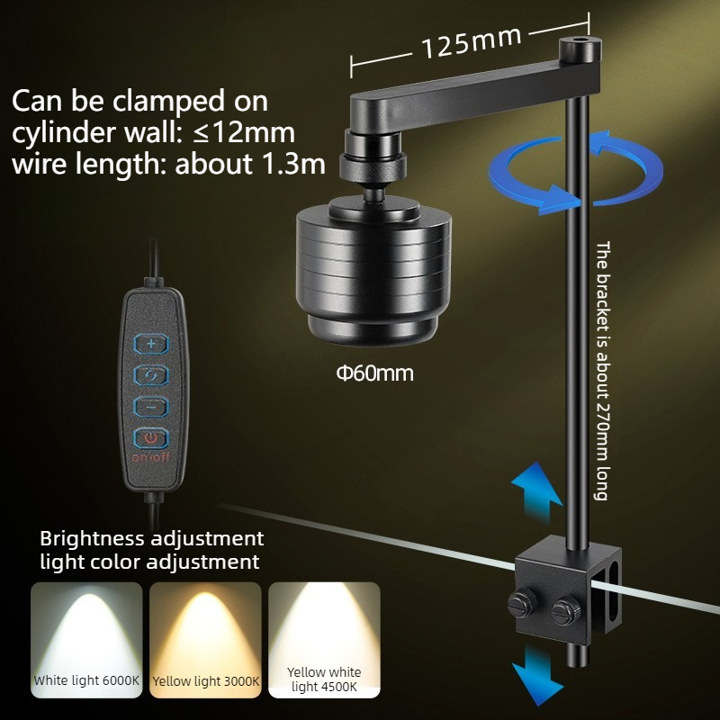 水槽ライト LED 3 色防水調整可能な水族館ランプクリップ - Aquarium Plant Light のレビューと価格