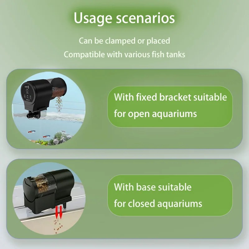 水槽フィーダー インテリジェントな時間指定フィーダー 観賞魚 - Aquarium Fertilizer のレビューと価格