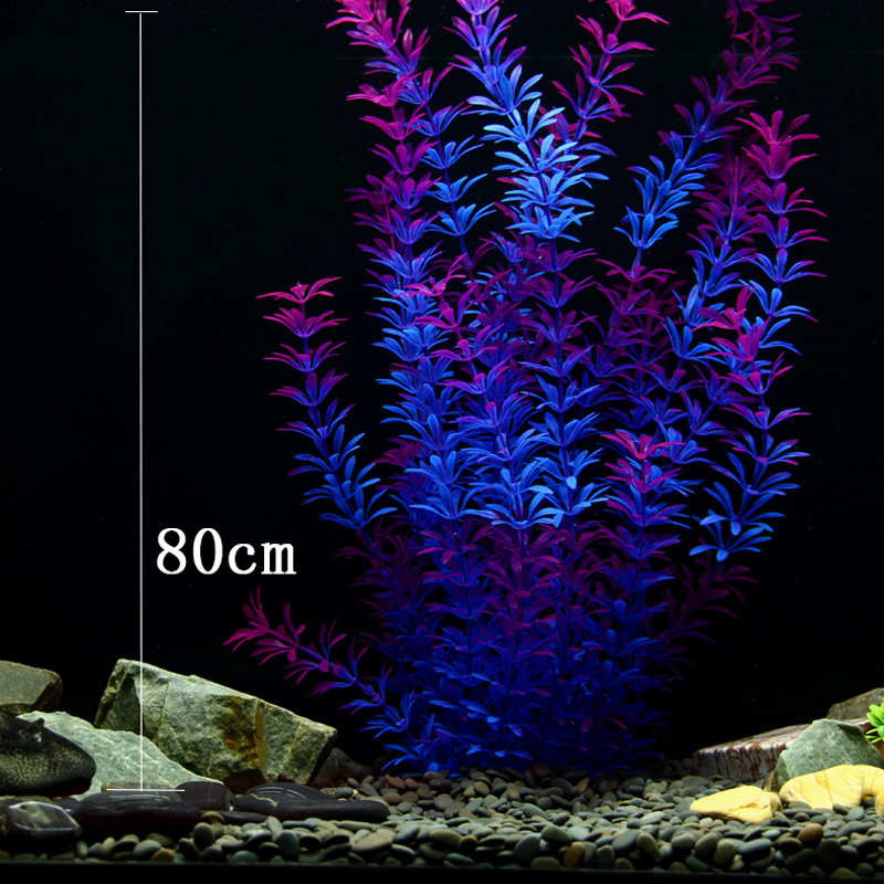100cmのトロピカルプラント、大型人工水草、水中植物、ソフ - Aquarium Plant Substrate のレビューと価格
