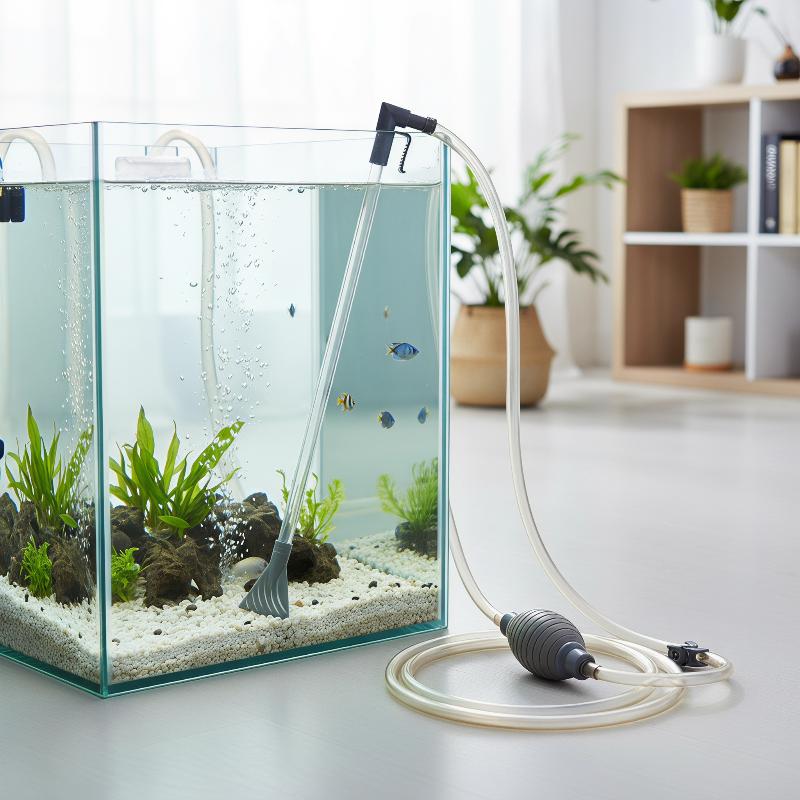 漏れ防止機能付き水槽サイフォン式水換えポンプ、家庭用水槽の定 - Planted Aquarium Cleaning のレビューと価格