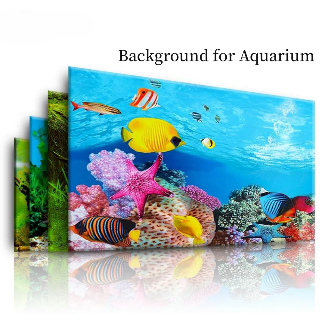 3D水族館の背景ステッカー,水槽の装飾,海洋植物,両面風景, - Aquarium Plants Live のレビューと価格