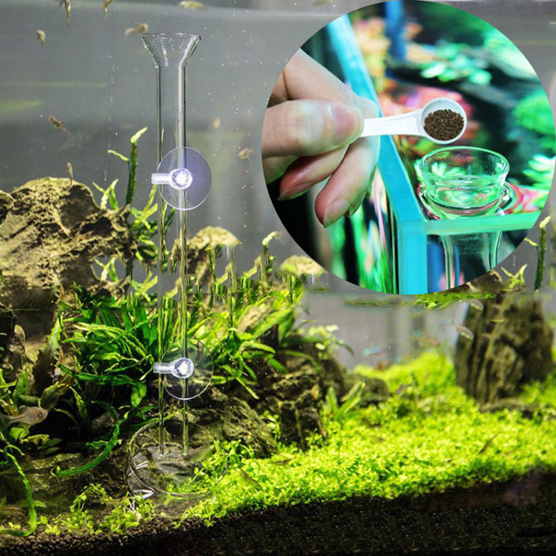 ガラスフィーダー,透明な魚のタンク,グラスファイバー,飼料器 - Aquarium Fertilizer のレビューと価格