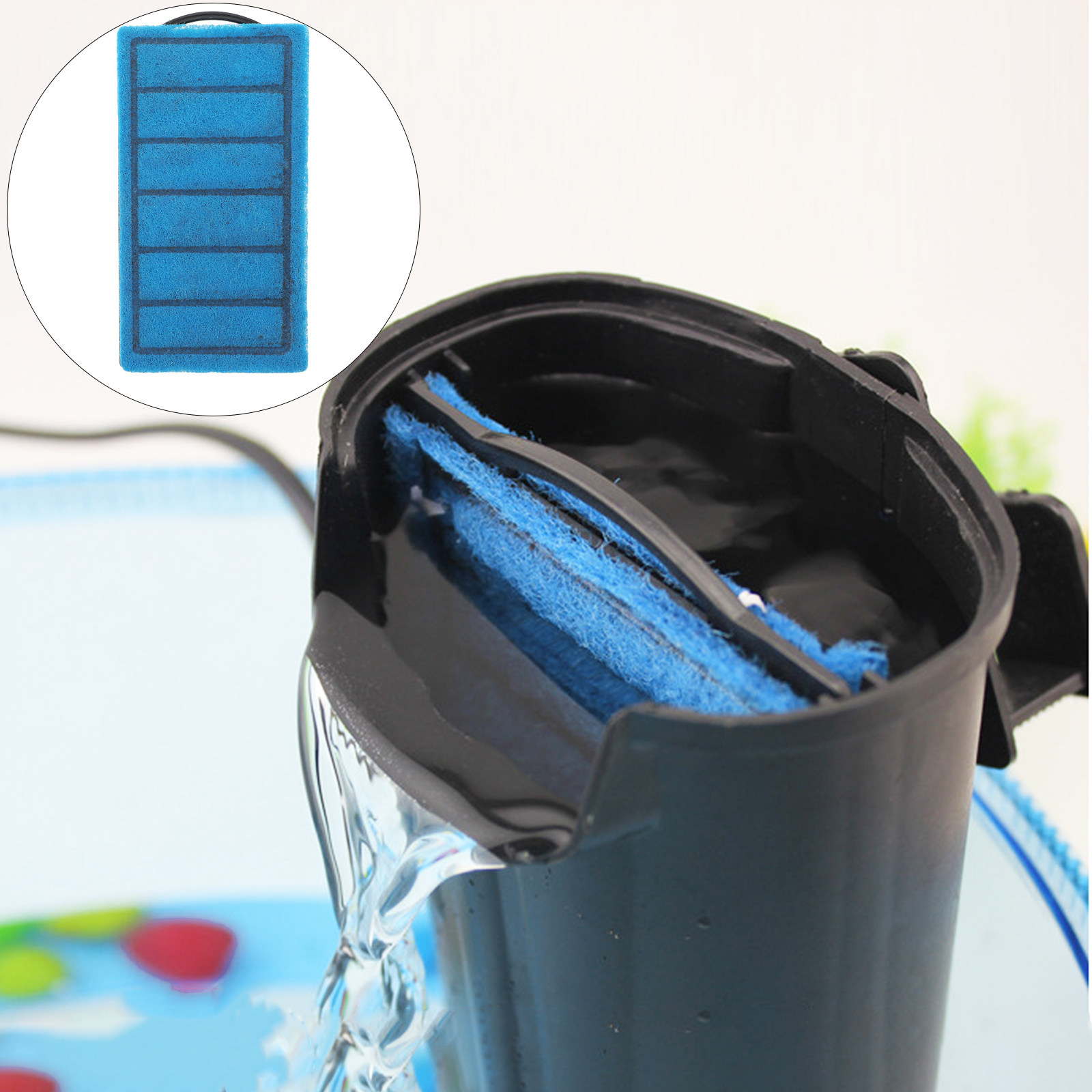 3個入り 水槽用フィルターパッド プレミアム高密度スポンジ。 - Aquarium Planted Tank Filter のレビューと価格