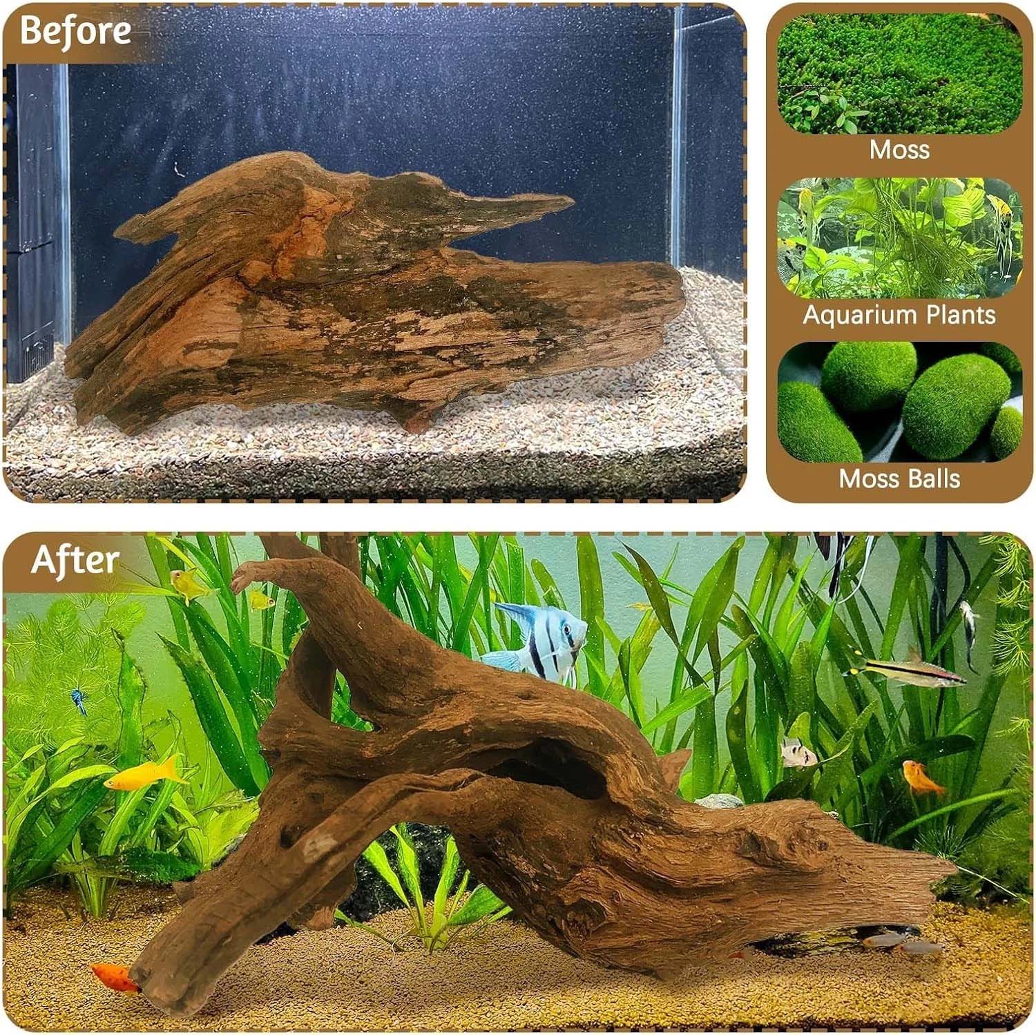 15-20CM 1個入り 天然流木 コーラルリーフ装飾 木製 - Aquarium Plant Substrate のレビューと価格