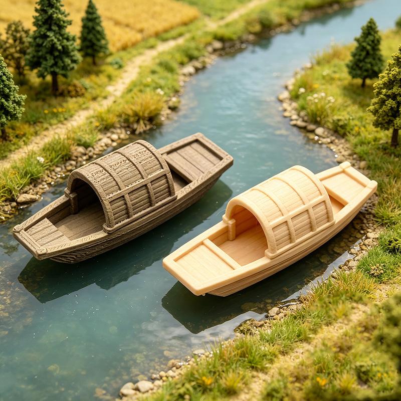 【S】シミュレーションフローティングミニボートモデルフィギュ - Aquarium Moss のレビューと価格