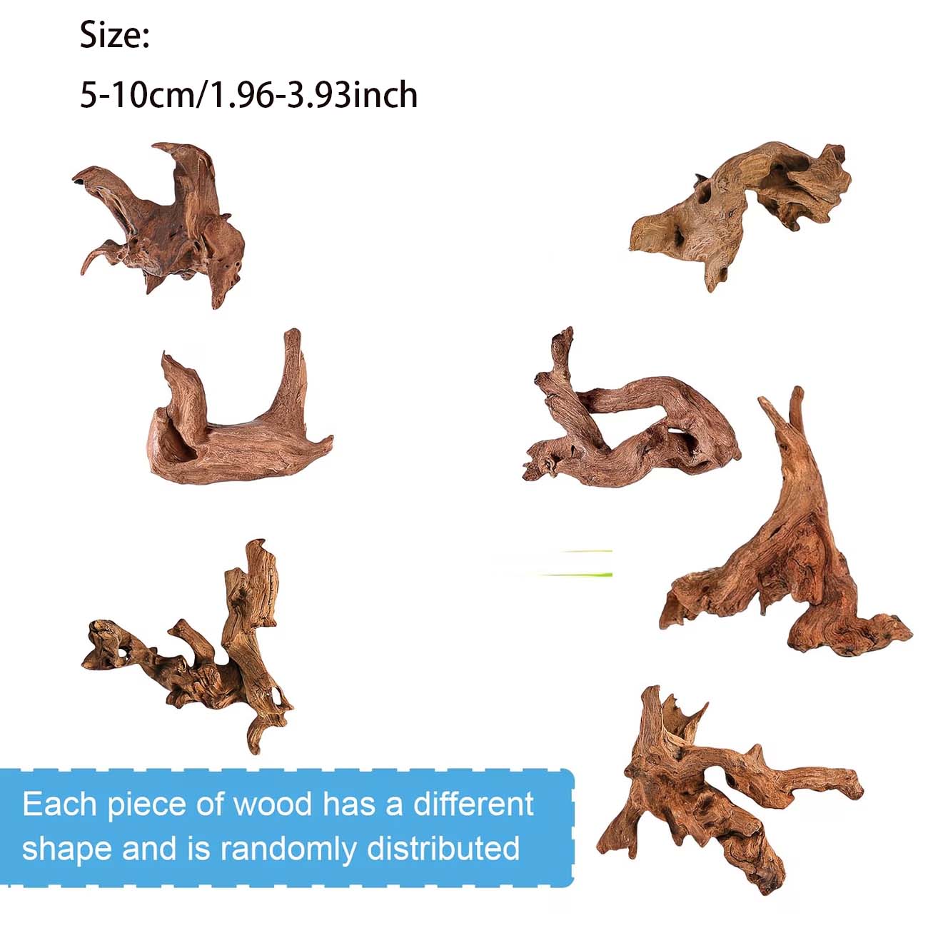 5～10cm 天然沈没木 水槽景観装飾 魚タンク飾り 爬虫類 - Aquarium Driftwood のレビューと価格