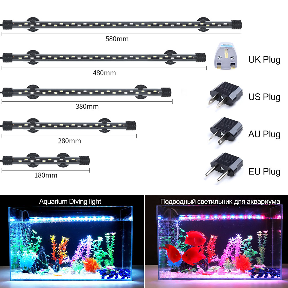 90-260V 水族館ライト LED 防水水槽クリップライト - Aquarium Plant Light のレビューと価格