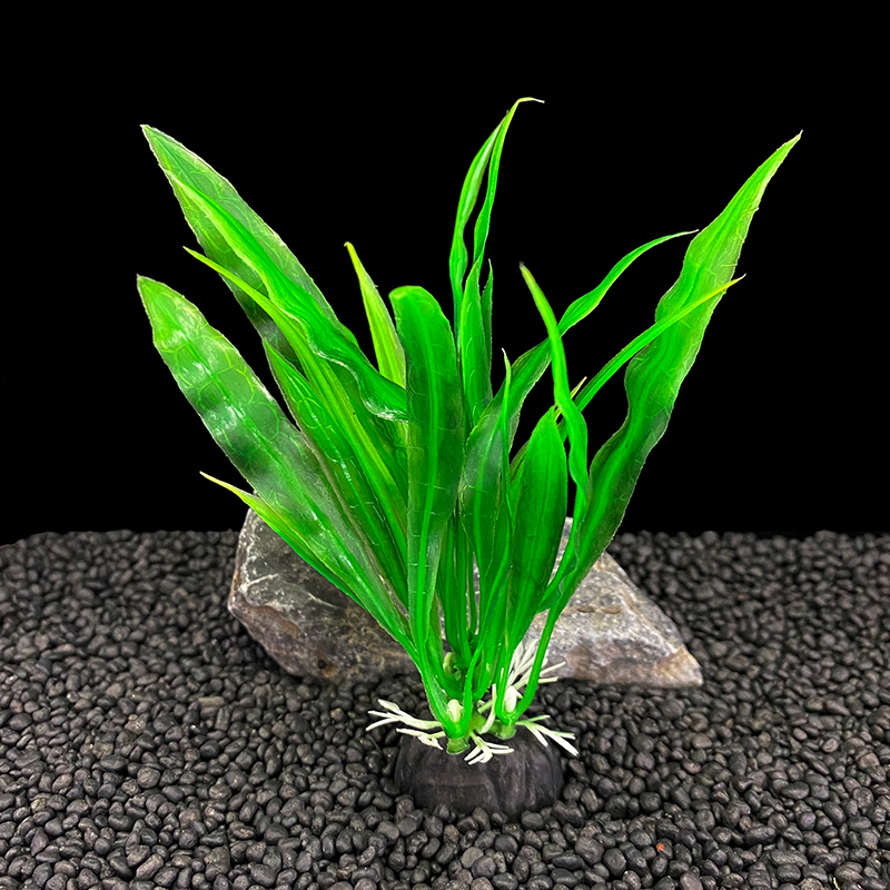 6 個パック水族館の植物、水槽の装飾グリーン人工水槽の装飾家 - Aquarium Plants Live のレビューと価格